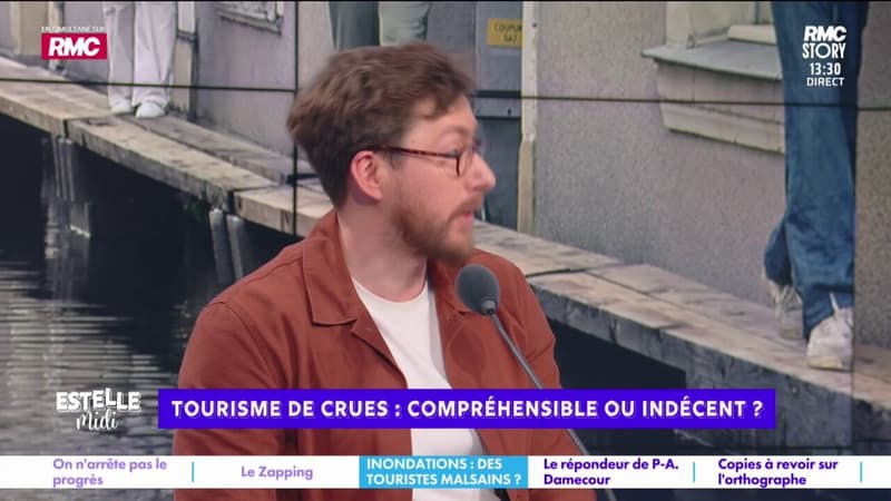 Tourisme de crues : "Des gens qui font des storys pour choper des likes, c'est choquant", s'agace Pierre Rondeau
