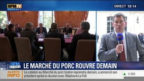 Crise de la filière porcine (1/3): La cotation au Marché du porc breton va reprendre mardi