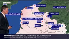 Météo Nord-Pas-de-Calais: un dimanche maussade dans les terres, des éclaircies sur le littoral