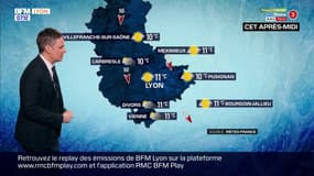 Météo Rhône: un temps sec et nuageux dans la matinée, un maximum de 11°C à Lyon