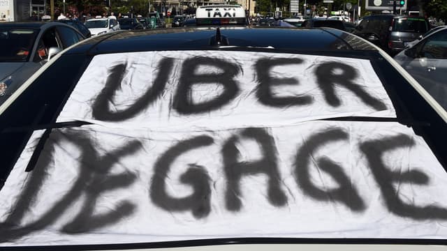 Cette condamnation devrait réjouir les chauffeurs de taxi, partis en guerre contre Uber et ses services