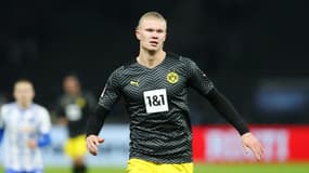 Erling Haaland avec le Borussia Dortmund