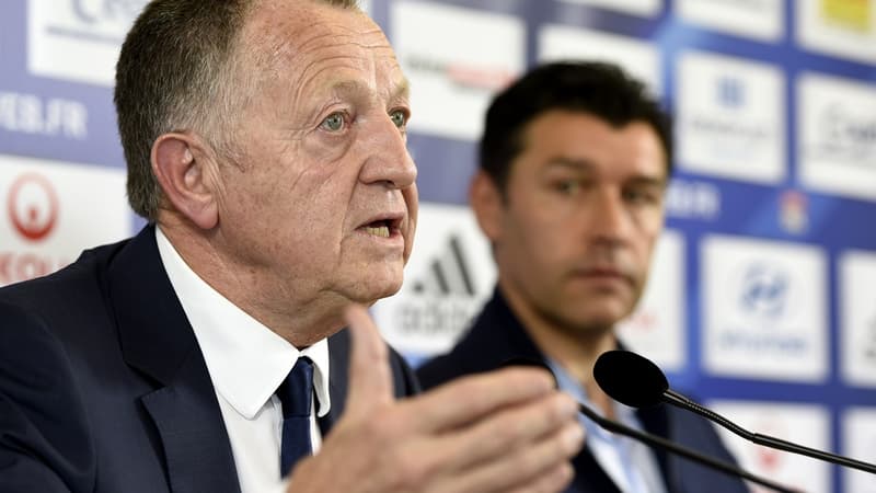 Jean-Michel Aulas et Hubert Fournier