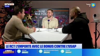 Tribune Mayol du lundi 29 décembre - La RCT l'emporte avec le bonus contre l'USAP