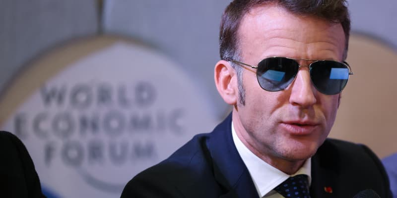 Emmanuel Macron, Davos 2026
