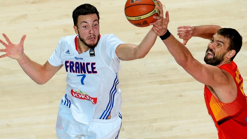 Joffrey Lauvergne et Marc Gasol