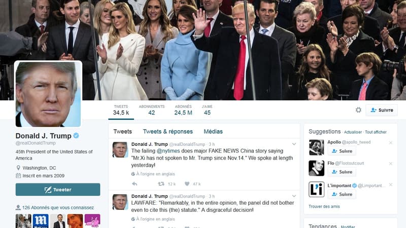 Le compte Twitter du président américain est devenu une arme de destruction massive de la valorisation des entreprises. 