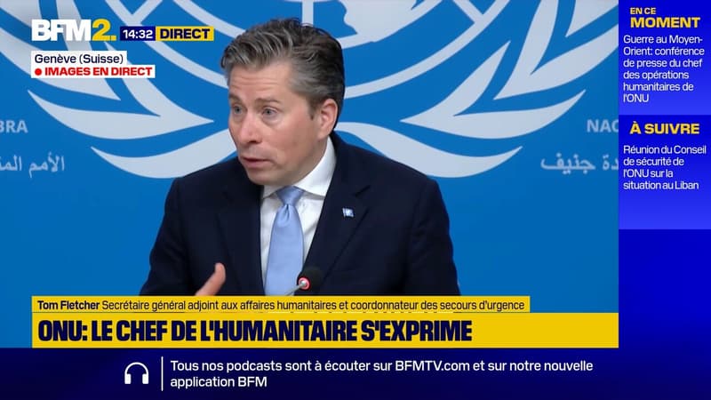 Guerre au Moyen-Orient: déjà des centaines de milliers de déplacés, alerte l'ONU