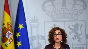 La ministre espagnole du Budget Maria Jesus Montero.