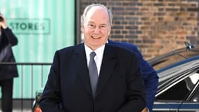 Karim Al-Hussaini, l'Aga Khan IV, le 2 octobre 2019 à Londres
