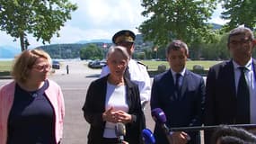 Élisabeth Borne à Annecy le 8 juin 2023