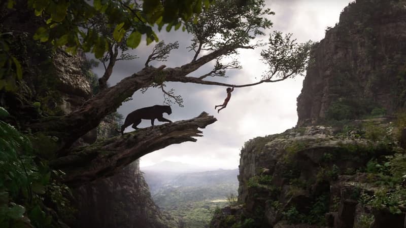 Image de la bande-annonce du Livre de la jungle, de Jon Favreau.