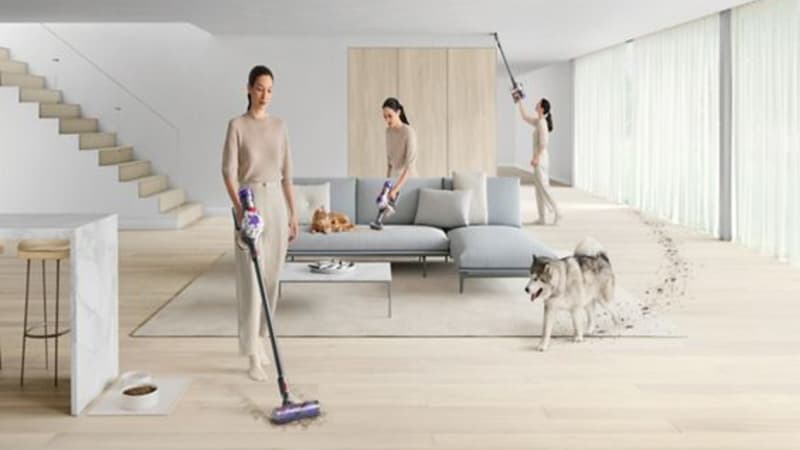 Offre surprise : moins de 250 euros pour l'aspirateur balai Dyson V8 Advanced 

