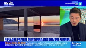 Menton: la justice suspend l'exploitation de quatre plages privées