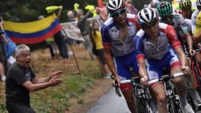 Gaudu et Pinot sur le Tour 2019