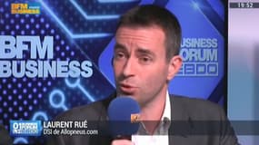 Allopneus.com revendique à ce jour 55% de part de marché sur le marché des ventes en ligne de pneus en France. Il est à 40% la propriété de son grand frère historique, Michelin. Laurent Rué, DSI d'Allopneus était l'invité de l'émission 01Business Forum L'hebdo.