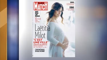 Laetitia Milot en une de "Paris Match"