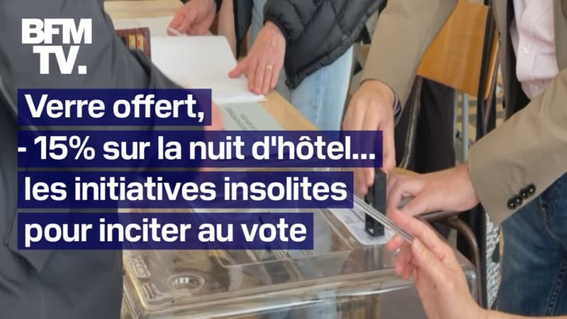Verre offert, galette-saucisse gratuite... Les initiatives insolites des commerçants pour pousser les Français à aller voter