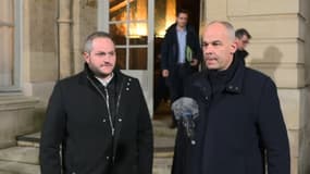 Le président de la FNSEA et le président des jeunes agriculteurs, Arnaud Gaillot, étaient reçus à Matignon lundi soir