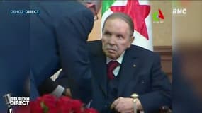 Algérie: Macron "salue" la décision de Bouteflika et appelle à "une transition d'une durée raisonnable"
