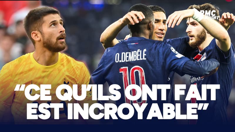 PSG-Tottenham : "Ce qu'ils ont fait la saison passée est incroyable", Vicario admiratif du PSG