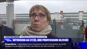 Intrusion dans un lycée d'Angoulême: la proviseure du lycée réagit sur BFMTV