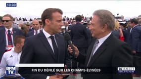 "Il y a 17.000 soldats actuellement en opération": Emmanuel Macron salue les forces armées et leur famille à l'occasion du 14 juillet