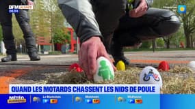 "C'est notre rôle d'y aller": des motards en colère partent à la chasse des nids-de-poule dans le Bas-Rhin