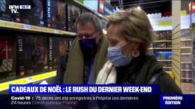 Forte affluence dans les magasins pour le dernier week-end avant Noël