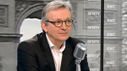 Pierre Laurent sur le plateau de Jean-Jacques Bourdin le 27 février.