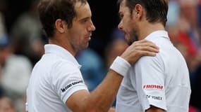 Richard Gasquet et Stan Wawrinka 