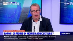 C votre emploi: l'émission du 03/03 avec Gérard Bazin, président de la chambre d'agriculture du Rhône  