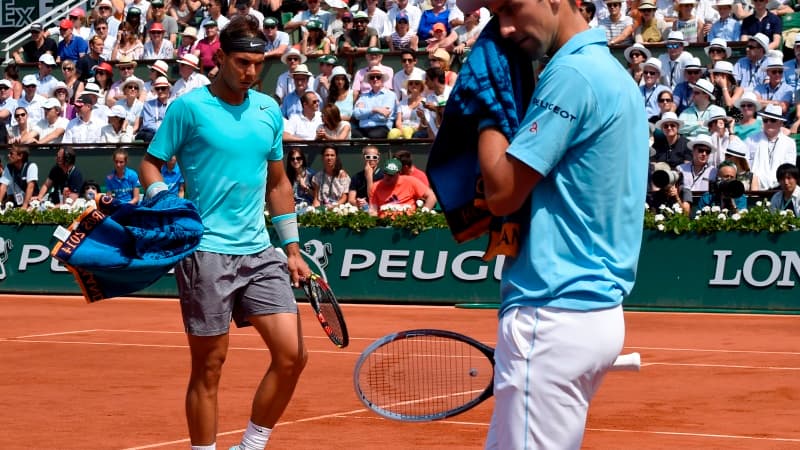 Novak Djokovic et Rafael Nadal