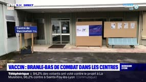 Rhône : branle-bas de combat dans les centres de vaccination