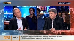BFM Politique: Jean-Luc Mélenchon face à François de Rugy (5/6) – 25/01