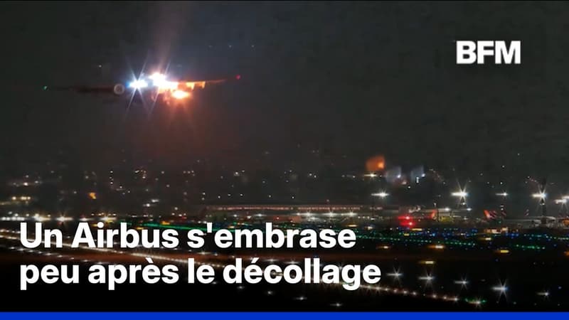 Un Airbus reliant São Paulo à Atlanta contraint de faire demi-tour suite à l'embrasement d'un moteur