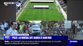 "Pelé est un symbole pour notre pays": ces Brésiliens sont venus rendre un dernier hommage à la légende du foot