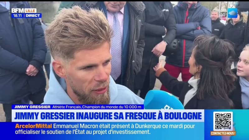Jimmy Gressier de retour à Boulogne pour préparer les Jeux Olympiques