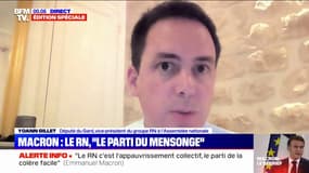 Conférence de presse d'Emmanuel Macron: "Le président de la République n'a rien annoncé concrètement", pour Yoann Gillet (RN)