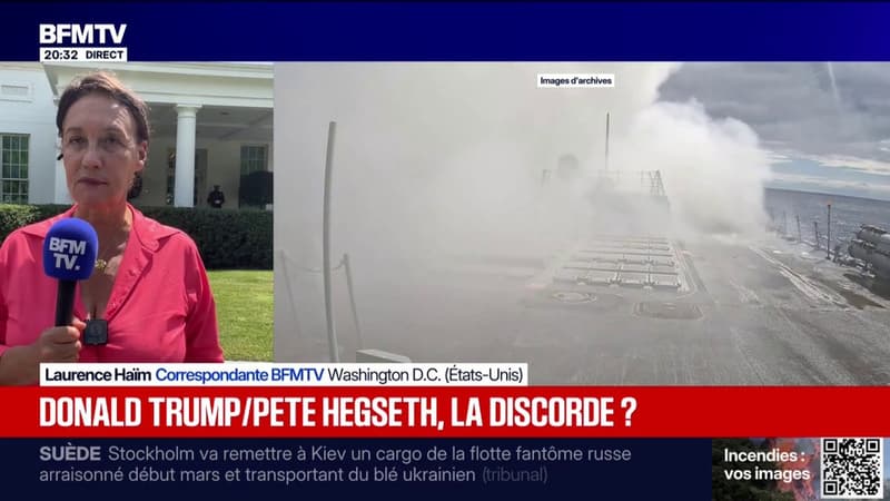 Donald Trump s'insurge à des journalistes après les révélations sur les stocks de munitions américains