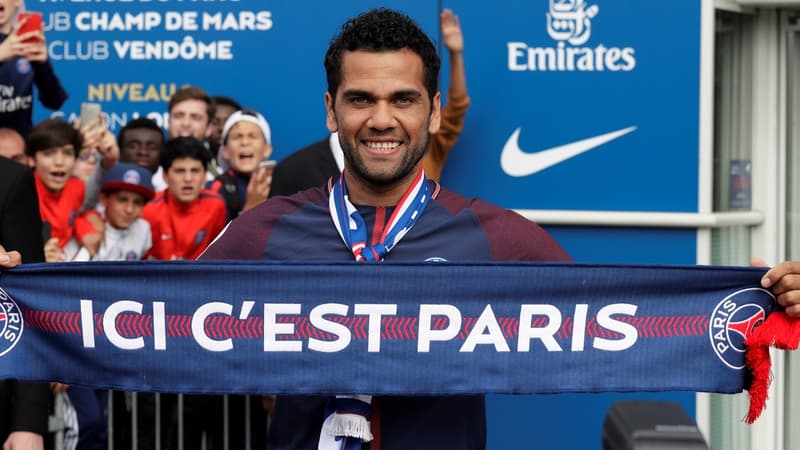 Daniel Alves a vite compris le slogan du PSG.