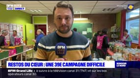 Hellemmes: une 39e campagne difficile pour les Restos du coeur contraints d'instaurer un barême