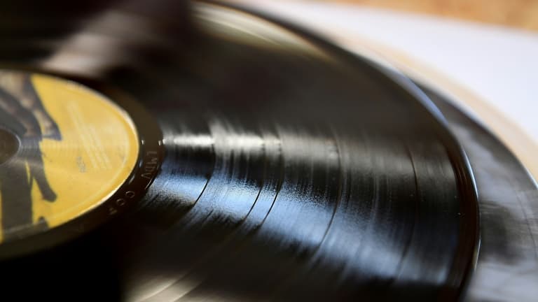Image d'illustration d'un vinyle.