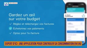 Expert d'ici : une application pour contrôler sa consommation en eau