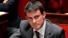 Manuel Valls avait convié environ 150 parlementaires socialistes pour un "apéro républicain", le 3 décembre 2014 à l'Assemblée.