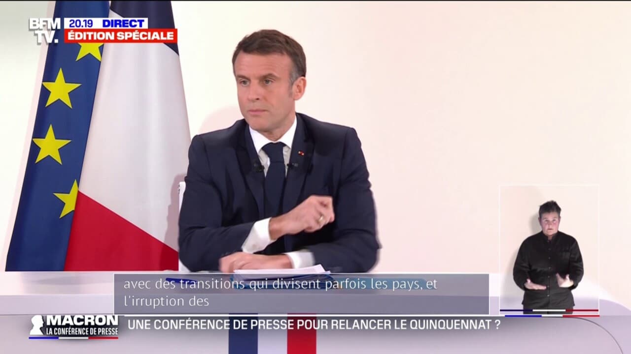 Emmanuel Macron: "Je Suis Convaincu Que Nous N'en Avons Pas Fini Avec ...