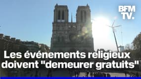 Notre-Dame de Paris: Rachida Dati propose de faire payer l'entrée de la cathédrale 5 euros 