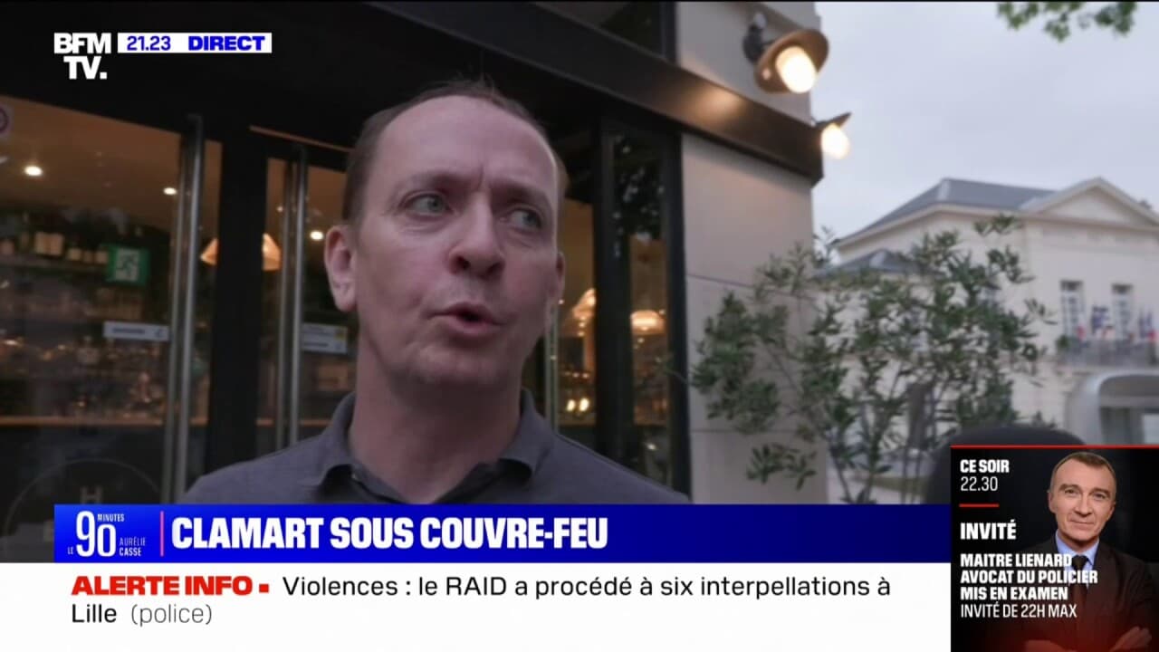 "C'est vraiment une perte considérable" un commerçant de Clamart