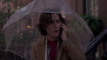 Timothée Chalamet dans "A Rainy Day in New York"