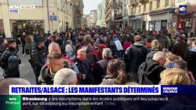 Réforme des retraites: les manifestants alsaciens déterminés à poursuivre le mouvement